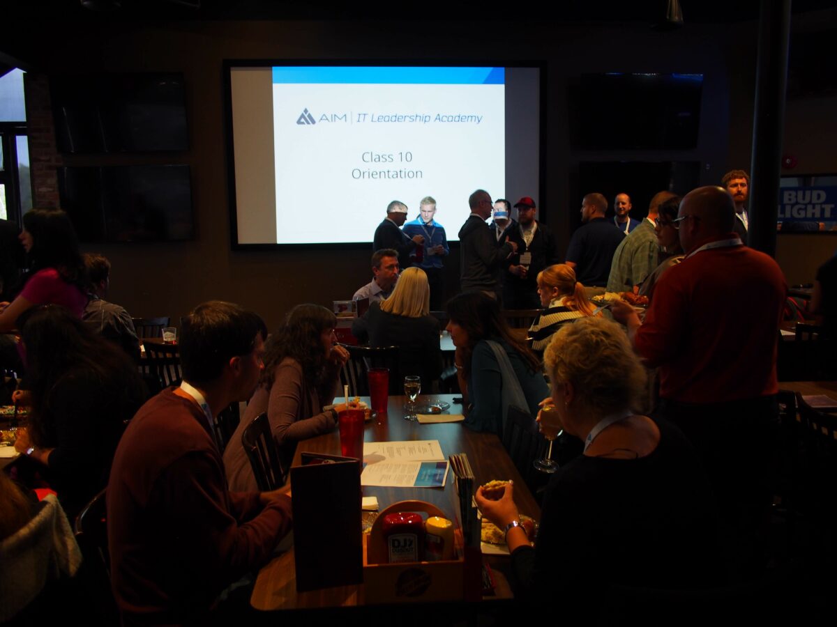 AIM IT Leadership Academy: Orientation session